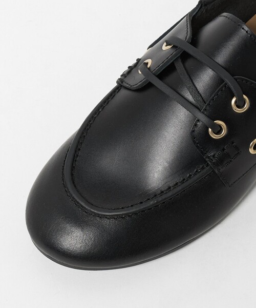 CASTELLANO（カステラーノ）の「＜CASTELLANO＞ モカレース SLP（ローファー・レディース・ブラック・39/37/38）」の8枚目の写真