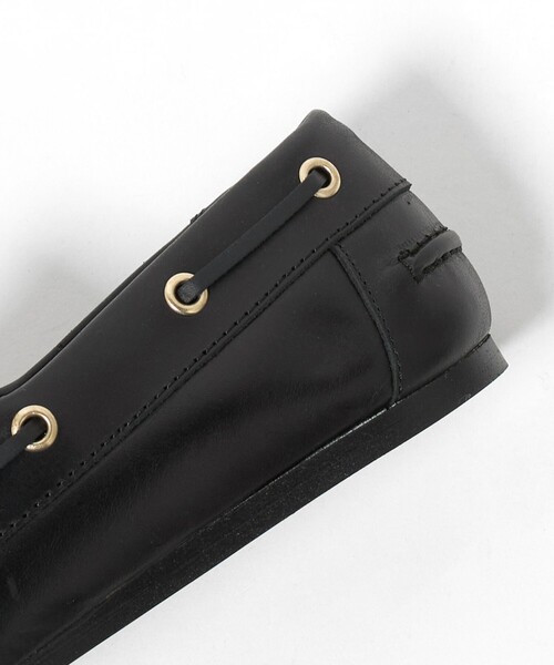 CASTELLANO（カステラーノ）の「＜CASTELLANO＞ モカレース SLP（ローファー・レディース・ブラック・39/37/38）」の9枚目の写真