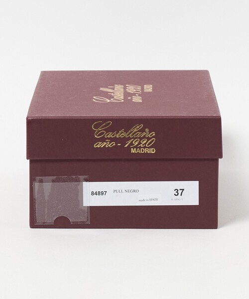 CASTELLANO（カステラーノ）の「＜CASTELLANO＞ モカレース SLP（ローファー・レディース・ブラック・39/37/38）」の11枚目の写真