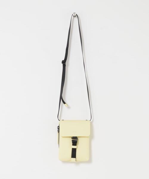 SENSE OF PLACE by URBAN RESEARCH(センスオブプレイスバイアーバンリサーチ)の「GASTON LUGA SPLASH MINI CROSSBODY(ショルダーバッグ・メンズ・ブラック/グレー系その他/イエロー系その他・ONE)」の3枚目の写真
