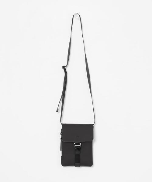 SENSE OF PLACE by URBAN RESEARCH(センスオブプレイスバイアーバンリサーチ)の「GASTON LUGA SPLASH MINI CROSSBODY(ショルダーバッグ・メンズ・ブラック/グレー系その他/イエロー系その他・ONE)」の1枚目の写真