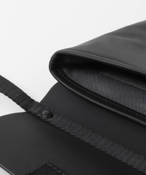 SENSE OF PLACE by URBAN RESEARCH(センスオブプレイスバイアーバンリサーチ)の「GASTON LUGA SPLASH MINI CROSSBODY(ショルダーバッグ・メンズ・ブラック/グレー系その他/イエロー系その他・ONE)」の10枚目の写真