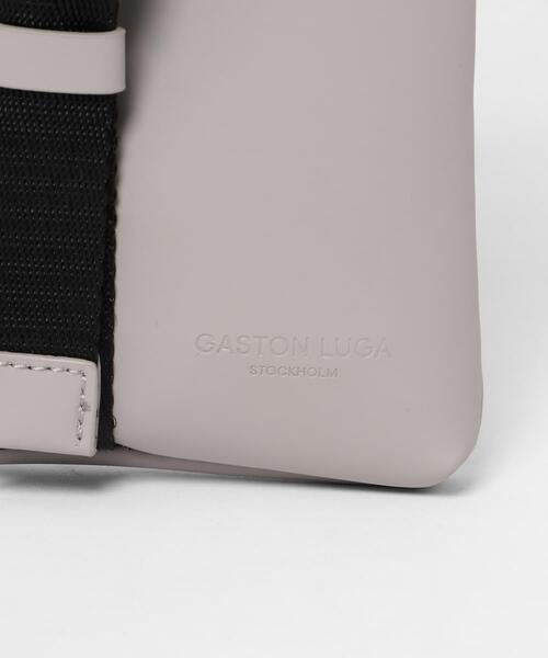 SENSE OF PLACE by URBAN RESEARCH(センスオブプレイスバイアーバンリサーチ)の「GASTON LUGA SPLASH MINI CROSSBODY(ショルダーバッグ・メンズ・ブラック/グレー系その他/イエロー系その他・ONE)」の6枚目の写真