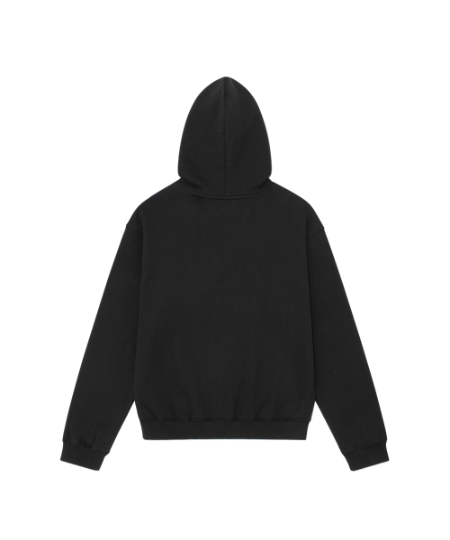THECOLDESTMOMENT（ザコールデストモーメント）の「TCM diagonal hoodie (black)（パーカー・レディース・その他・MEDIUM/LARGE）」の3枚目の写真
