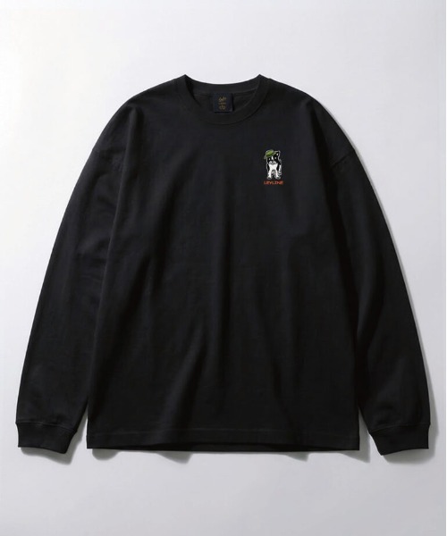 Leyline(レイライン)の「【Leyline】stroll-smith-kyoto-ロンT(Tシャツ/カットソー・メンズ・ブラック/ホワイト・M/XL/L)」の6枚目の写真