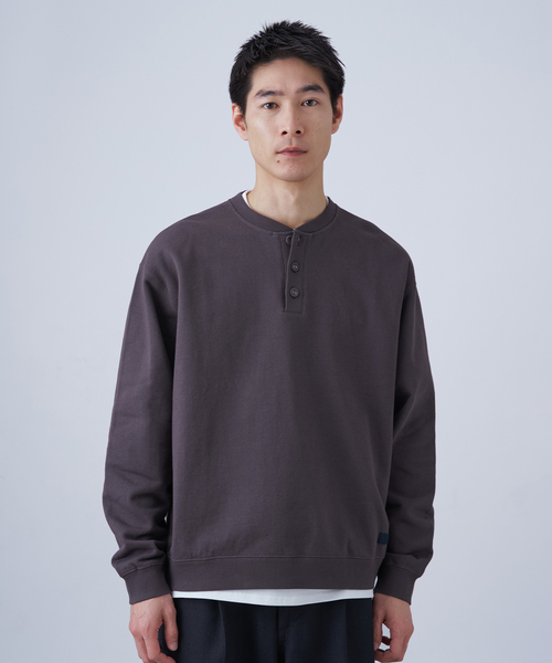 B.C STOCK（ベーセーストック）の「SCI-SCI ウラケ HENRY（スウェット・メンズ・チャコールグレー/ホワイト/ネイビー・LARGE/MEDIUM）」の5枚目の写真