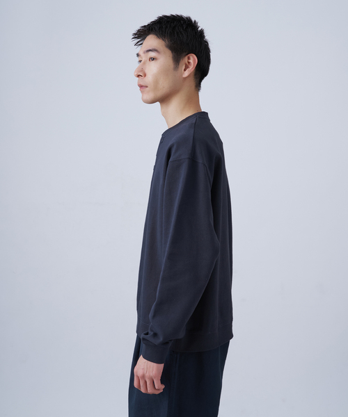 B.C STOCK（ベーセーストック）の「SCI-SCI ウラケ HENRY（スウェット・メンズ・チャコールグレー/ホワイト/ネイビー・LARGE/MEDIUM）」の15枚目の写真