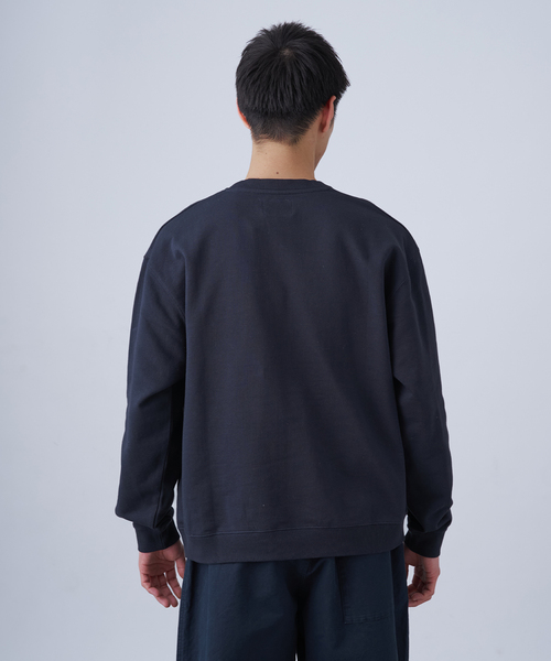 B.C STOCK（ベーセーストック）の「SCI-SCI ウラケ HENRY（スウェット・メンズ・チャコールグレー/ホワイト/ネイビー・LARGE/MEDIUM）」の14枚目の写真