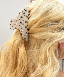 kutir | kutirlune／総柄ビジューヘアクリップ(バレッタ/ヘアクリップ)