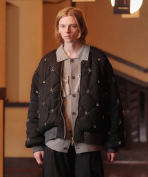 amok | QUILTED ORNAMENT BLOUSON(ブルゾン)