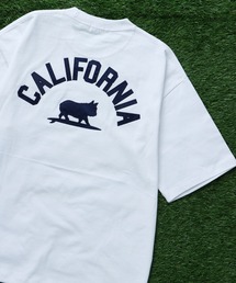 TES SATIN WAPPEN BIG T-SHIRT / ビッグシルエットTシャツ