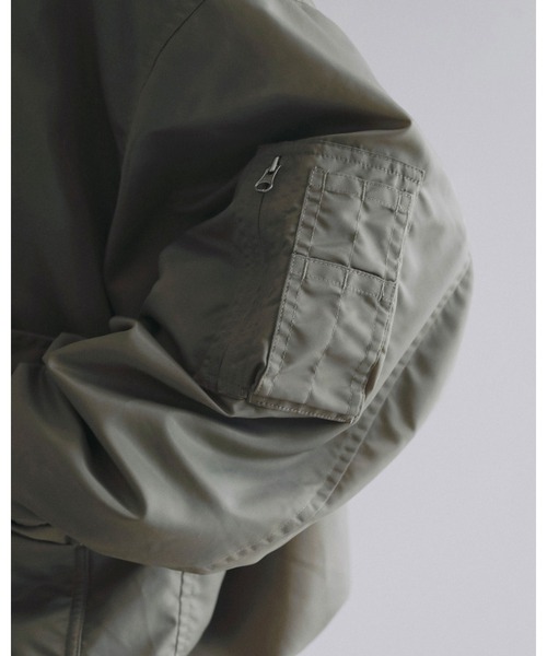 anuke(アンヌーク)の「MA-2 Flight Jacket(テーラードジャケット・レディース・ネイビー/オリーブ・38inch/36inch)」の9枚目の写真