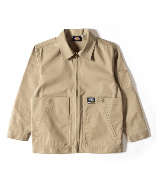 GRIP SWANY(グリップスワニー)の「【GSD-02】 GRIPSWANY×Dickies FIELD WORK JKT(カバーオール・メンズ・カーキ/ブラウン・M/L/XL)」の3枚目の写真