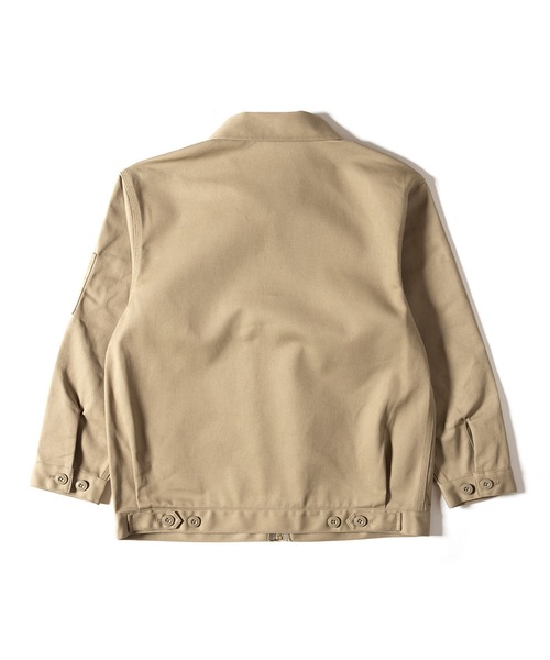 GRIP SWANY(グリップスワニー)の「【GSD-02】 GRIPSWANY×Dickies FIELD WORK JKT(カバーオール・メンズ・カーキ/ブラウン・M/L/XL)」の4枚目の写真