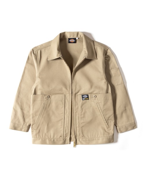 GRIP SWANY(グリップスワニー)の「【GSD-02】 GRIPSWANY×Dickies FIELD WORK JKT(カバーオール・メンズ・カーキ/ブラウン・M/L/XL)」の5枚目の写真