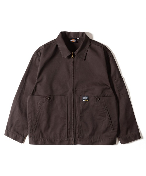 GRIP SWANY(グリップスワニー)の「【GSD-02】 GRIPSWANY×Dickies FIELD WORK JKT(カバーオール・メンズ・カーキ/ブラウン・M/L/XL)」の8枚目の写真