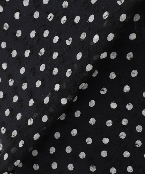 IENA LA BOUCLE（イエナラブークル）の「IENA LA BOUCLE シアードットスカート（スカート・レディース・ブラック系その他・38/36）」の3枚目の写真