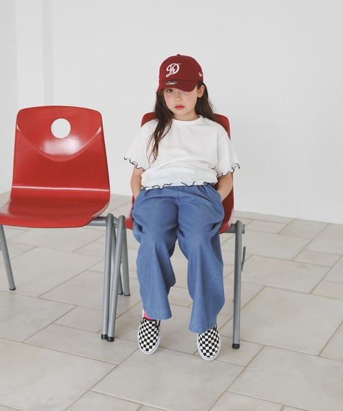 BAYFLOW（ベイフロー）の「[Tシャツ＋ワンピSET(3way)]チュールセットワンピース(KIDS)（ワンピース・キッズ・オフホワイト/ブラック・110cm/150cm/130cm）」の11枚目の写真