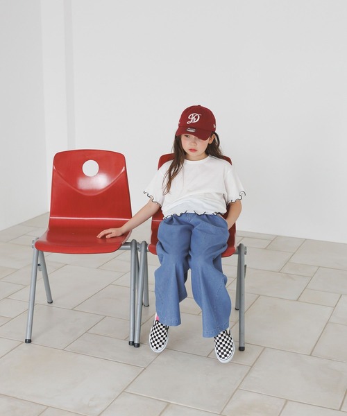 BAYFLOW（ベイフロー）の「[Tシャツ＋ワンピSET(3way)]チュールセットワンピース(KIDS)（ワンピース・キッズ・オフホワイト/ブラック・110cm/150cm/130cm）」の12枚目の写真