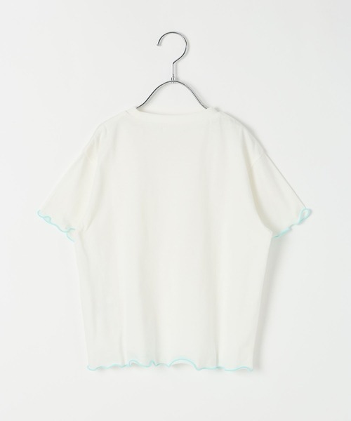 BAYFLOW（ベイフロー）の「[Tシャツ＋ワンピSET(3way)]チュールセットワンピース(KIDS)（ワンピース・キッズ・オフホワイト/ブラック・110cm/150cm/130cm）」の16枚目の写真