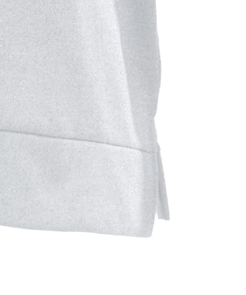 axes femme（アクシーズファム）の「デニム襟ラメ裏毛トレーナー（Tシャツ/カットソー・レディース・グレー/ホワイト/ピンク・FREE）」の5枚目の写真