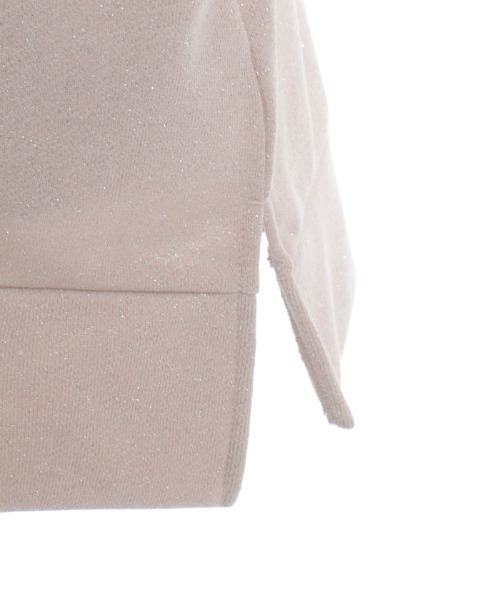 axes femme（アクシーズファム）の「デニム襟ラメ裏毛トレーナー（Tシャツ/カットソー・レディース・グレー/ホワイト/ピンク・FREE）」の13枚目の写真