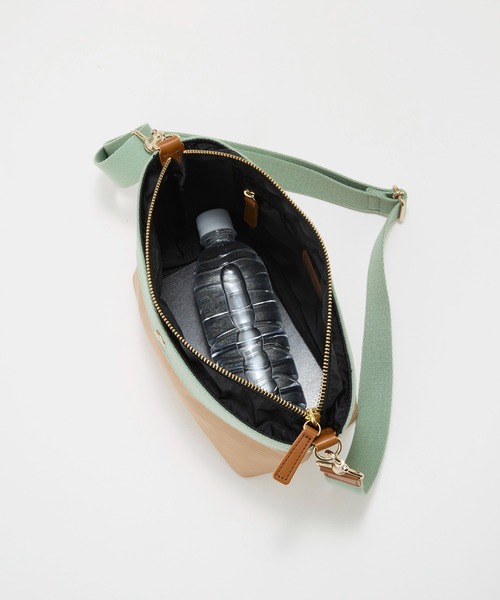 Breath TOPKAPI（ブレストプカピ）の「【Breath TOPKAPI】【26SS新色】RIPPLE リプル 舟形 ショルダー バッグ / 撥水（ショルダーバッグ・レディース・エメラルド/ピンク系その他・FREE）」の13枚目の写真