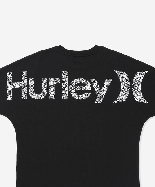 Hurley （ハーレー）の「【Hurley:ハーレー】ヘビーウェイトコットンTシャツ　オーバーサイズシルエット　　TRIBAL LOGO OVRSZD SS TEE（Tシャツ/カットソー・メンズ・ホワイト/ヘザーグレー/ブルーグレー/ブラック・MEDIUM/X-LARGE/SMALL/LARGE）」の12枚目の写真