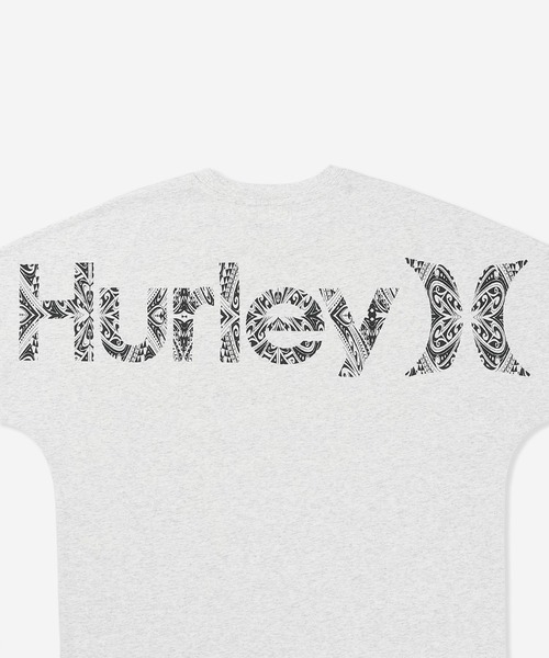 Hurley （ハーレー）の「【Hurley:ハーレー】ヘビーウェイトコットンTシャツ　オーバーサイズシルエット　　TRIBAL LOGO OVRSZD SS TEE（Tシャツ/カットソー・メンズ・ホワイト/ヘザーグレー/ブルーグレー/ブラック・MEDIUM/X-LARGE/SMALL/LARGE）」の16枚目の写真