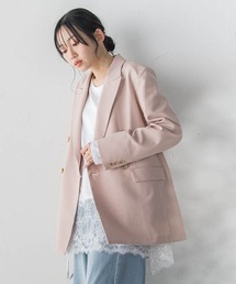 Droite lautreamont（ドロワットロートレアモン）の「ReflexポリエステルCANAPAジャケット（テーラードジャケット）」