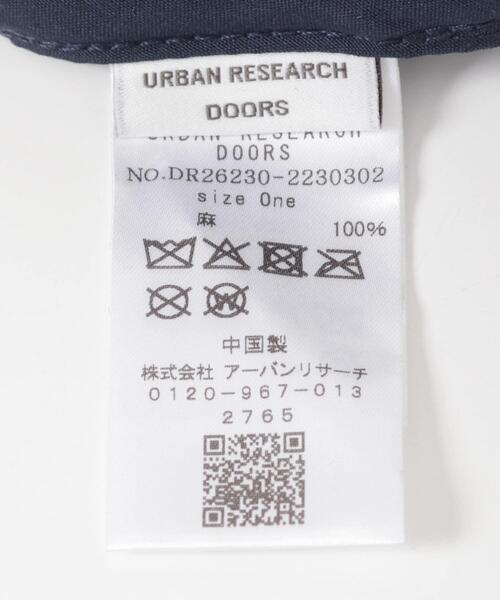 URBAN RESEARCH DOORS(アーバンリサーチドアーズ)の「リネンキャップ(キャップ・レディース・ナチュラル/ブラウン/ネイビー・ONE)」の15枚目の写真