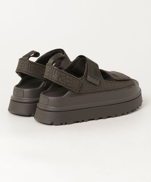 UGG(アグ)の「UGG(アグ)GoldenGlow Embossed/ゴールデングロウ エンボス/1175311(サンダル・レディース・ブラウン・8/6/7/5)」の2枚目の写真