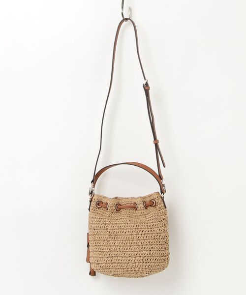 Guess(ゲス)の「OFELIA TOP HANDLE BUCKET ショルダーバッグ バケットバッグ(ショルダーバッグ・レディース・ピンク系その他/オリーブ/キャメル・ONE SIZE)」の14枚目の写真