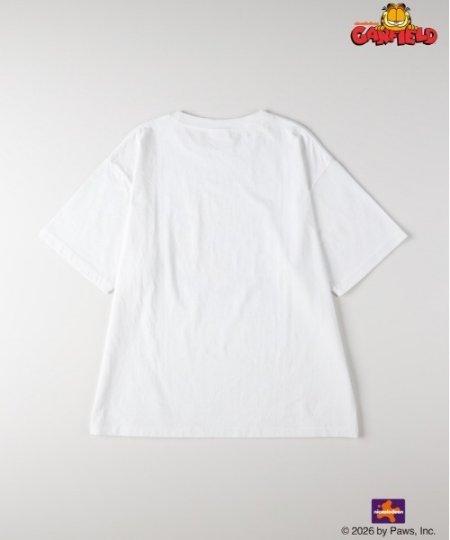 Right-on（ライトオン）の「【GARFIELD】グラフィックプリントTシャツ (ヴィンテージ加工/バイオウォッシュ/ユーズド感)（Tシャツ/カットソー・メンズ・イエロー/ダークグレー/ホワイト・M/L/XL/S）」の21枚目の写真