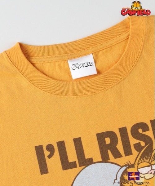 Right-on（ライトオン）の「【GARFIELD】グラフィックプリントTシャツ (ヴィンテージ加工/バイオウォッシュ/ユーズド感)（Tシャツ/カットソー・メンズ・イエロー/ダークグレー/ホワイト・M/L/XL/S）」の10枚目の写真