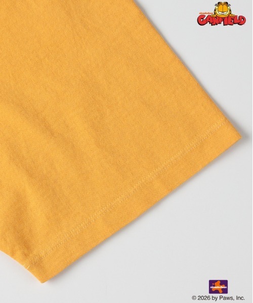 Right-on（ライトオン）の「【GARFIELD】グラフィックプリントTシャツ (ヴィンテージ加工/バイオウォッシュ/ユーズド感)（Tシャツ/カットソー・メンズ・イエロー/ダークグレー/ホワイト・M/L/XL/S）」の11枚目の写真