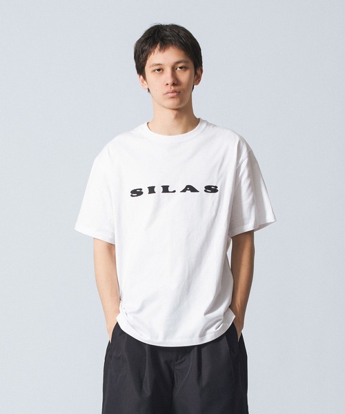 SILAS（サイラス）の「GONE S/S TEE（Tシャツ/カットソー・メンズ・ブラック/ホワイト/バーガンディー/グリーン・M/L/XL）」の2枚目の写真