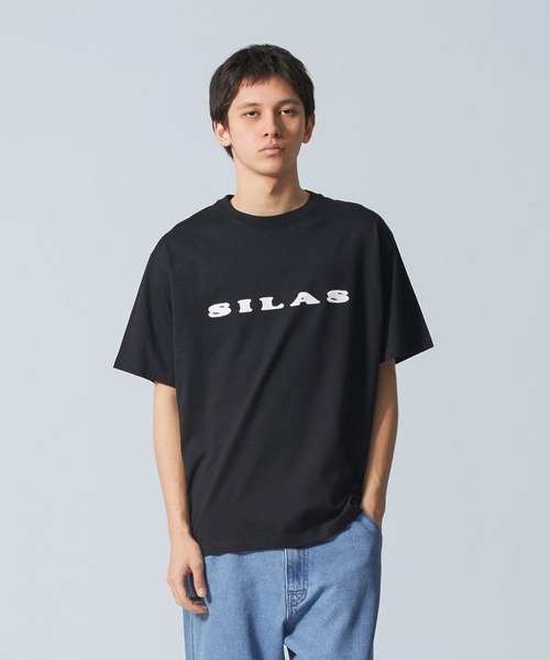 SILAS（サイラス）の「GONE S/S TEE（Tシャツ/カットソー・メンズ・ブラック/ホワイト/バーガンディー/グリーン・M/L/XL）」の3枚目の写真