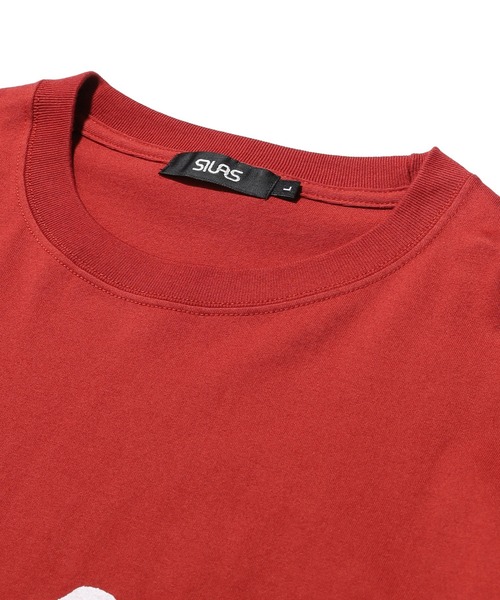 SILAS（サイラス）の「GONE S/S TEE（Tシャツ/カットソー・メンズ・ブラック/ホワイト/バーガンディー/グリーン・M/L/XL）」の6枚目の写真