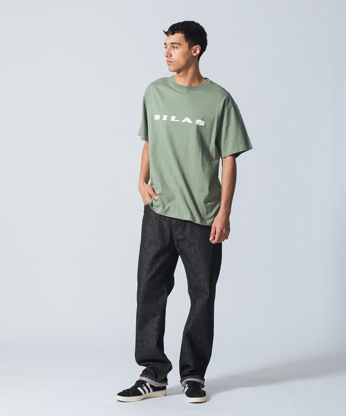 SILAS（サイラス）の「GONE S/S TEE（Tシャツ/カットソー・メンズ・ブラック/ホワイト/バーガンディー/グリーン・M/L/XL）」の21枚目の写真