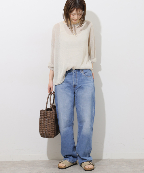 Levi's(リーバイス)の「【LEVI'S/リーバイス】501 90'S ANKLE LIGHTWEIGHT:デニム(デニムパンツ・レディース・ブルー・28/27/26/25)」の7枚目の写真