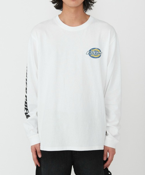 Dickies(ディッキーズ)の「Dickies/ディッキーズ ナッシュポートロングスリーブTシャツ 長袖/バックプリントTシャツ/ロゴT(Tシャツ/カットソー・メンズ・ホワイト/ブラック・X-LARGE/MEDIUM/LARGE)」の15枚目の写真
