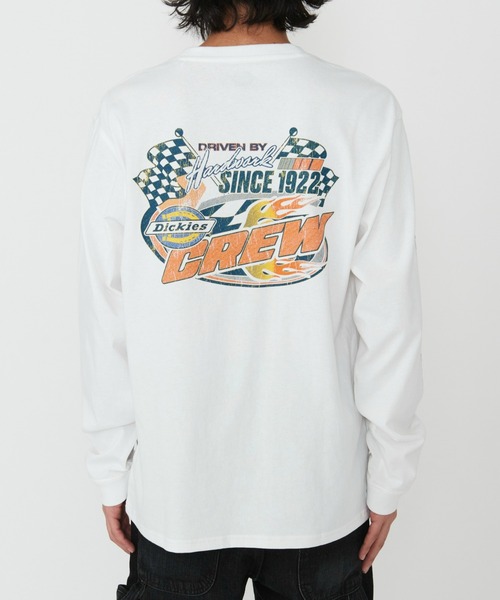 Dickies(ディッキーズ)の「Dickies/ディッキーズ ナッシュポートロングスリーブTシャツ 長袖/バックプリントTシャツ/ロゴT(Tシャツ/カットソー・メンズ・ホワイト/ブラック・X-LARGE/MEDIUM/LARGE)」の17枚目の写真