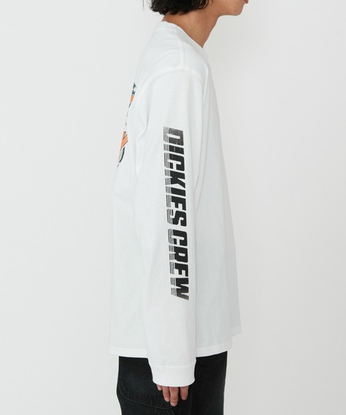Dickies(ディッキーズ)の「Dickies/ディッキーズ ナッシュポートロングスリーブTシャツ 長袖/バックプリントTシャツ/ロゴT(Tシャツ/カットソー・メンズ・ホワイト/ブラック・X-LARGE/MEDIUM/LARGE)」の18枚目の写真