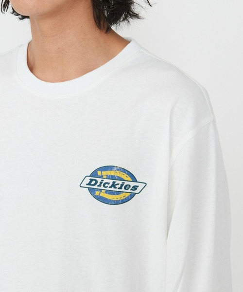 Dickies(ディッキーズ)の「Dickies/ディッキーズ ナッシュポートロングスリーブTシャツ 長袖/バックプリントTシャツ/ロゴT(Tシャツ/カットソー・メンズ・ホワイト/ブラック・X-LARGE/MEDIUM/LARGE)」の19枚目の写真