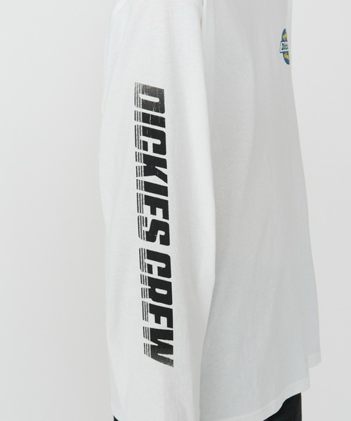 Dickies(ディッキーズ)の「Dickies/ディッキーズ ナッシュポートロングスリーブTシャツ 長袖/バックプリントTシャツ/ロゴT(Tシャツ/カットソー・メンズ・ホワイト/ブラック・X-LARGE/MEDIUM/LARGE)」の22枚目の写真