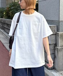 GEVACO | 【GEVACO/ゲバコ】ベーシックOE天竺ポケット刺繍Tシャツ(Tシャツ/カットソー)