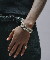 ANDER HUNK（アンダーハンク）の「Big Metal Chain Bracelet / ビッグメタルチェーンブレスレット（ブレスレット）」