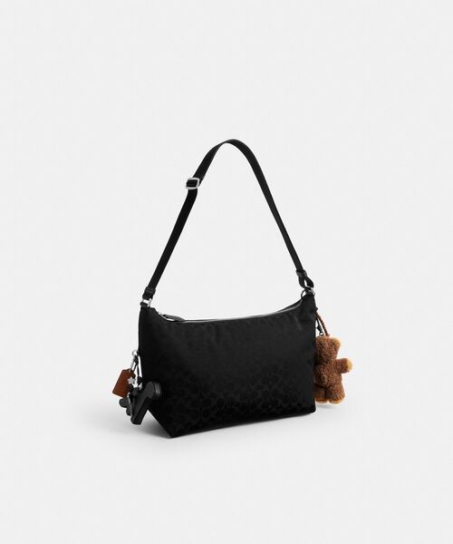 希少✨　COACH ボディバッグ　シグネチャー　ショルダーバッグ　肩掛け　レザー COACH（コーチ） メンズ バッグ デニム レザー シグネチャー ロゴ
