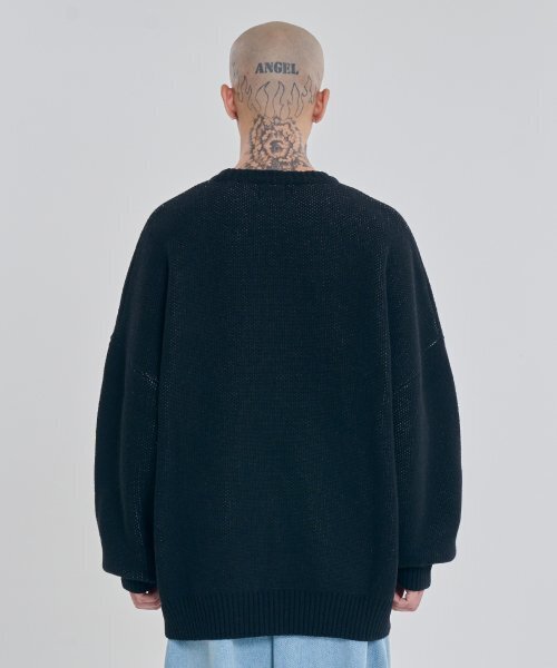 AJOBYAJO（アジョバイアジョ）の「[PBA] DBOF ウールニットセーター [BLACK]（ニット/セーター・レディース・その他・SMALL/X-LARGE/LARGE）」の22枚目の写真